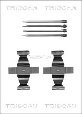 TRISCAN Tartozékkészlet, tárcsafékbetét 8105231612_TRIS