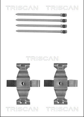 TRISCAN Tartozékkészlet, tárcsafékbetét 8105231613_TRIS