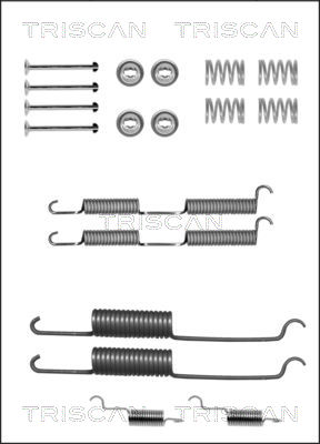 TRISCAN Tartozékkészlet, fékpofa 8105232556_TRIS