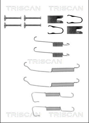 TRISCAN Tartozékkészlet, fékpofa 8105232559_TRIS