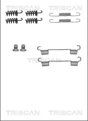 TRISCAN Tartozékkészlet, fékpofa 8105232564_TRIS