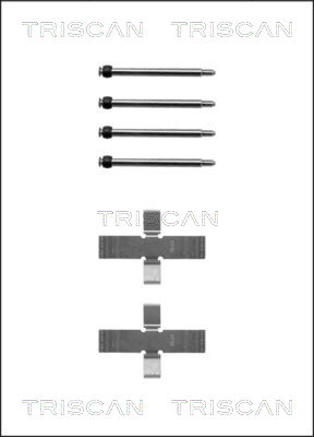 TRISCAN Tartozékkészlet, tárcsafékbetét 8105241233_TRIS