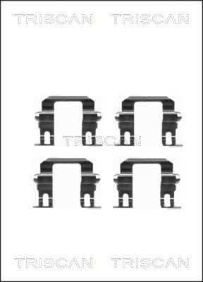 TRISCAN Tartozékkészlet, tárcsafékbetét 8105241602_TRIS