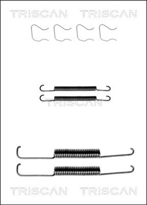 TRISCAN Tartozékkészlet, fékpofa 8105242348_TRIS