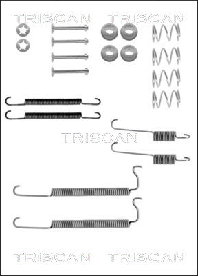 TRISCAN Tartozékkészlet, fékpofa 8105242366_TRIS