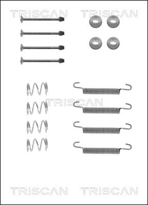 TRISCAN Tartozékkészlet, fékpofa 8105242562_TRIS