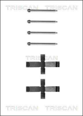 TRISCAN Tartozékkészlet, tárcsafékbetét 8105271219_TRIS