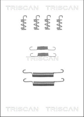 TRISCAN Tartozékkészlet, fékpofa 8105272577_TRIS