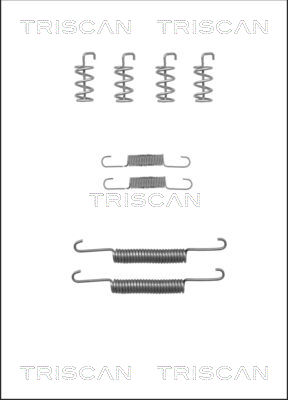 TRISCAN Fékpofa visszahuzórugó 8105272578_TRIS