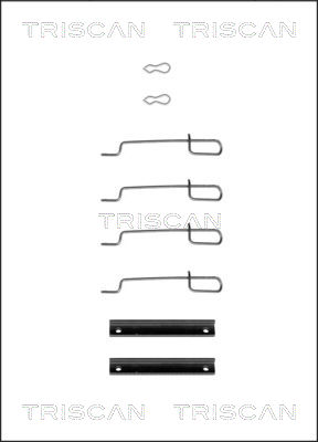 TRISCAN Tartozékkészlet, tárcsafékbetét 8105281146_TRIS