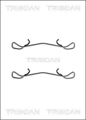 TRISCAN Tartozékkészlet, tárcsafékbetét 8105281592_TRIS