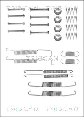 TRISCAN Tartozékkészlet, fékpofa 8105292421_TRIS