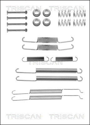 TRISCAN Tartozékkészlet, fékpofa 8105292574_TRIS