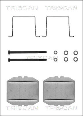 TRISCAN Tartozékkészlet, tárcsafékbetét 8105381506_TRIS