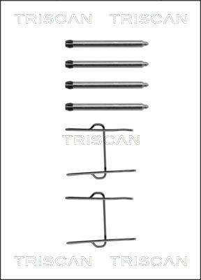 TRISCAN Tartozékkészlet, tárcsafékbetét 8105381533_TRIS