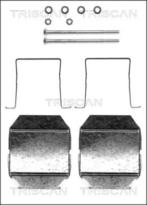 TRISCAN Tartozékkészlet, tárcsafékbetét 8105381611_TRIS