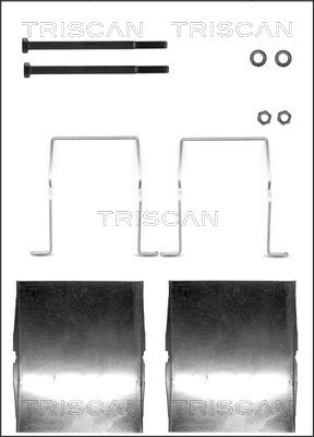 TRISCAN Tartozékkészlet, tárcsafékbetét 8105381614_TRIS