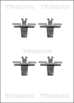 TRISCAN Tartozékkészlet, tárcsafékbetét 8105401452_TRIS