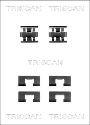 TRISCAN Tartozékkészlet, tárcsafékbetét 8105401606_TRIS