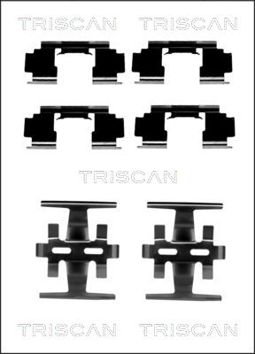 TRISCAN Tartozékkészlet, tárcsafékbetét 8105401612_TRIS