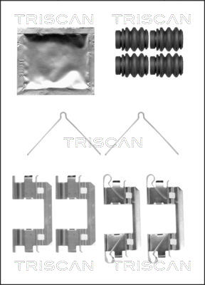 TRISCAN Tartozékkészlet, tárcsafékbetét 8105401620_TRIS