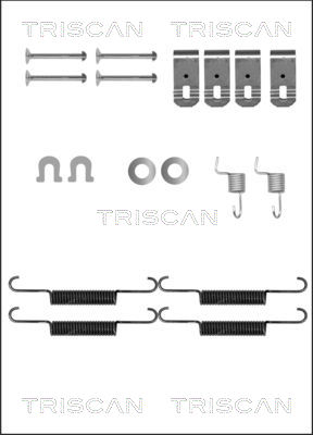 TRISCAN Tartozékkészlet, fékpofa 8105402541_TRIS