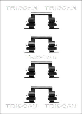 TRISCAN Tartozékkészlet, tárcsafékbetét 8105421588_TRIS