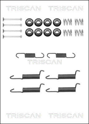 TRISCAN Tartozékkészlet, fékpofa 8105422587_TRIS