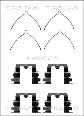 TRISCAN Tartozékkészlet, tárcsafékbetét 8105501576_TRIS