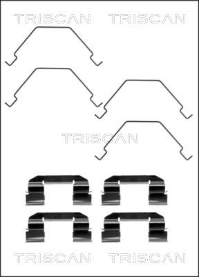 TRISCAN Tartozékkészlet, tárcsafékbetét 8105501583_TRIS