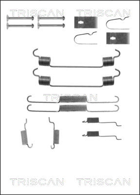 TRISCAN Tartozékkészlet, fékpofa 8105502556_TRIS