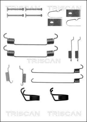 TRISCAN Tartozékkészlet, fékpofa 8105502557_TRIS