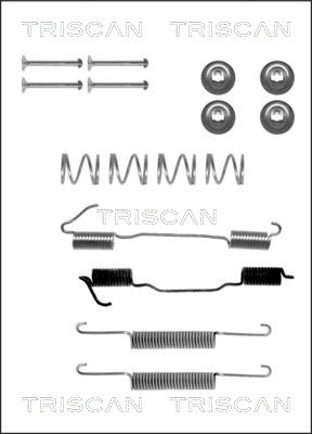 TRISCAN Tartozékkészlet, fékpofa 8105652160_TRIS