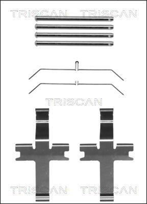 TRISCAN Tartozékkészlet, tárcsafékbetét 8105681535_TRIS