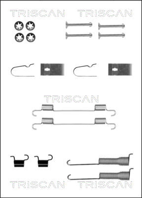 TRISCAN Tartozékkészlet, fékpofa 8105692001_TRIS