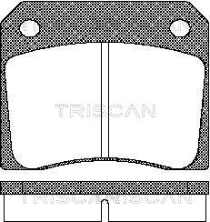 TRISCAN Fékbetét, mind 811010011_TRIS