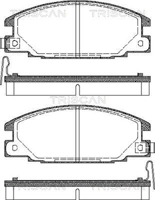 TRISCAN Fékbetét, mind 811010913_TRIS