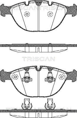 TRISCAN Fékbetét, mind 811011011_TRIS