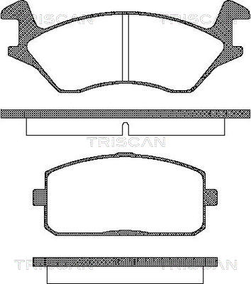 TRISCAN Fékbetét, mind 811013043_TRIS