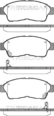 TRISCAN Első fékbetét 811013157_TRIS