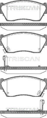 TRISCAN Fékbetét, mind 811014029_TRIS