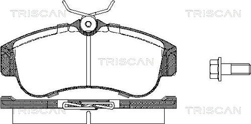 TRISCAN Első fékbetét 811014937_TRIS