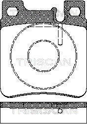 TRISCAN Fékbetét, mind 811023003_TRIS