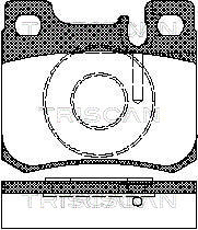 TRISCAN Fékbetét, mind 811023006_TRIS