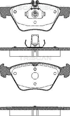 TRISCAN Első fékbetét 811023014_TRIS