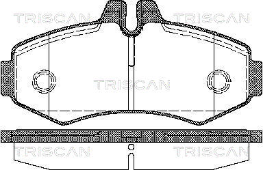 TRISCAN Első fékbetét 811023020_TRIS