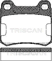 TRISCAN Hátsó fékbetét 811023995_TRIS