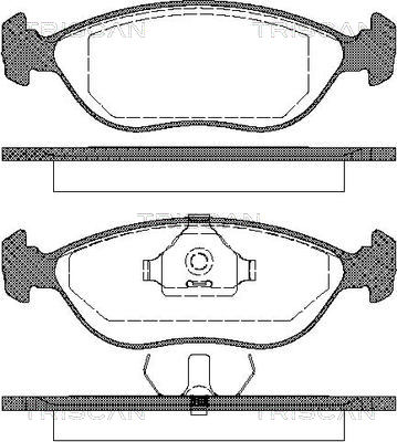 TRISCAN Fékbetét, mind 811027001_TRIS