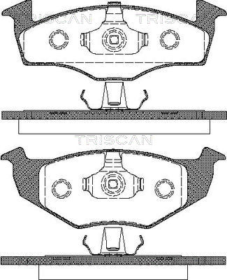 TRISCAN Első fékbetét 811029017_TRIS