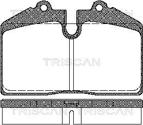 TRISCAN Fékbetét, mind 811029155_TRIS